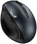 Genius Ergo 8300S sivá / vertikálna bezdrôtová myš / 1600 dpi / 7 tlačidiel / 2.4GHz (31030037401)