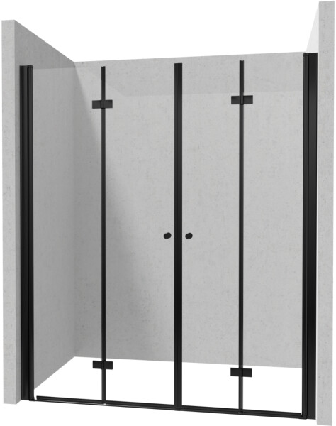 DEANTE/S - Sprchové dvere dvojité skladacie 100x90 KTSXN43P+KTSXN41P KERRIA/0146