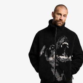 Bunda Prosto Sherpa Jacket Wild Dog Black L