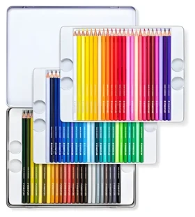 Staedtler Design Journey / Pastelky / 72 ks / šesťhranné / kovová krabička (146C M72)