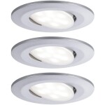 Paulmann Calla LED vstavané kúpeľňové svetlo sada 3 ks 19.5 W IP65 chróm (matný); 99933