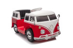 Mamido Mamido Elektrické autíčko Volkswagen T1 Classic Bus 12V | EVA | ECO červené