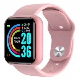 R2INVEST SMARTWATCH L18 CHYTRÉ HODINKY RUŽOVÁ