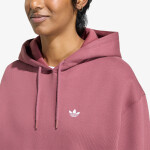 Mikina adidas Essentials Oversized Fleece Hoodie Quiet Crimson XS