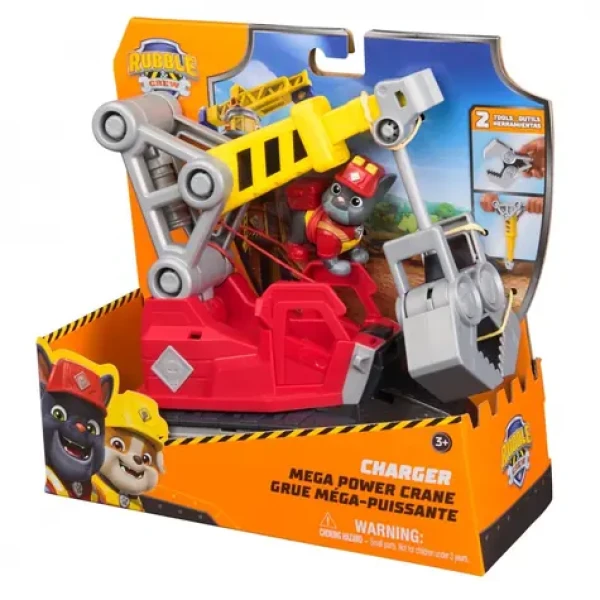 Spin Master Rubble Crew Mega žeriav Charger 2v1