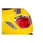 Mamido Detský elektrický skúter Vespa ROMA žltý