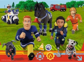 Trefl - Puzzle - Požiarnik Sam: Pripravení pomoci