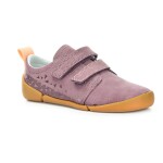 Superfit Nubuk Vento Lila/Orange celoročné nízke barefoot topánky 27 EUR