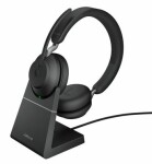 JABRA Evolve2 65 (26599-999-889) čierna / Pre callcentrá / Bezdrôtová / Stereo / BT / USB-C / MS (26599-999-889)