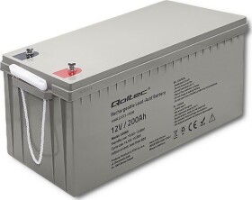 Qoltec akumulátor AGM | 12V | 200Ah | max. 3000A
