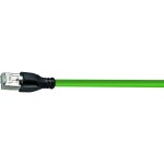 HELU 806550 RJ45 sieťové káble, prepojovacie káble CAT 5e SF/UTP 5.00 m zelená 1 ks; 806550