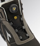 Bezpečnostná obuv Diadora SHARK STABLE IMP LEA Q MID S3S FO SR SC ESD Veľkosť topánky: 40, Čierna