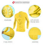 Sesto Senso Thermo Tielko CL38 Žlté