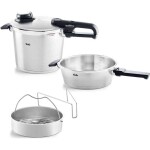 Tlakový hrniec Vitavit Premium 6l a 2,5l tlaková panva - Fissler - Fissler