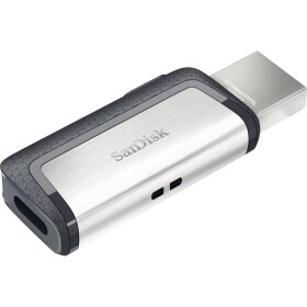 SanDisk Ultra® DualDrive USB pamäť pre smartphone a tablet strieborná 32 GB USB 3.2 Gen 1 (USB 3.0), USB-C®; SDDDC2-032G-G46