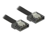 DeLock kábel SATA FLEXI 6 Gb/s 30 cm čierna (83840)