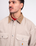 Carhartt WIP Prescott Shirt Jacket String/Leather garment dyed M