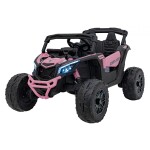 Mamido Elektrické autíčko Buggy Can-Am Maverick 24V 4x200W ružové