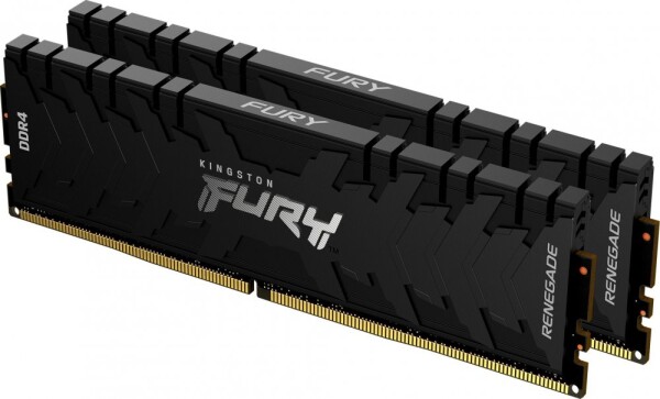 Kingston FURY Renegade Black 32GB (2x 16GB) DDR4 4000MHz / CL19 / DIMM / 1.35V / Non-ECC / Un-Registered / 1Gx8 (KF440C19RB1K2/32)