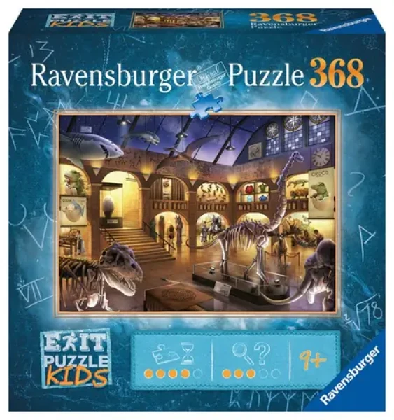 Ravensburger - Puzzle - Exit KIDS Puzzle: Noc v múzeu