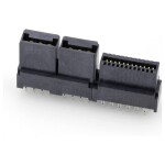 Molex zásuvkové puzdro na dosku Počet pólov 28 Raster (rozteč): 1.27 mm 46114-4241 1 ks Tube; 46114-4241