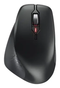 Cherry Stream Mouse Comfort čierna, šedá / Ergonomická myš / 2,4 GHz / 4000 DPI / USB nano prijímač (JW-8550-2)