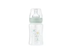 KikkaBoo Dojčenská fľaša 240ml 3m+ Jungle King Mint (31302020130KB)