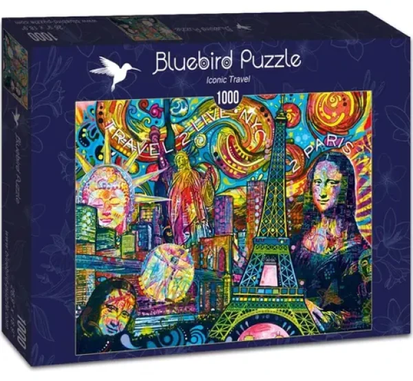 BlueBird Puzzle Kultové cestovanie
