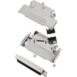 Encitech D45PK-M-37-DBS-K 6355-0009-14 sada D-SUB zásuvková lišta 45 ° Pólov: 37 spájkovaný 1 sada; 6355-0009-14