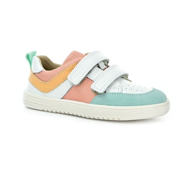 Froddo Loop G3130282-4 White/Pink celoročné nízke barefoot topánky 33 EUR