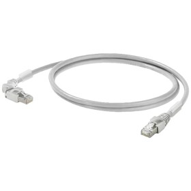 Weidmüller 2703320012 RJ45 sieťové káble, prepojovacie káble CAT 6A S/FTP 1.20 m sivá tienený 1 ks; 2703320012