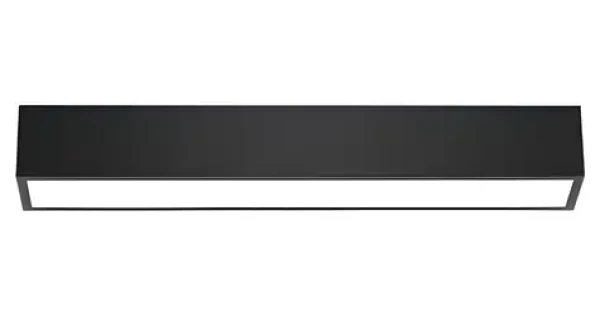 Immax NEO LITE LUNGO SMART čierna / Stropné svietidlo / 58 cm / 20 W / 1520 lm / BEACON / Wi-Fi / TUYA (07254L)