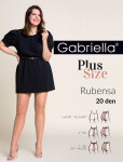 Dámské punčochové kalhoty Plus Size 161 20 den model 15880673 Gabriella 8/9-4XL/5XL