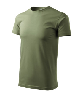 Nové unisex tričko v khaki farbe XS