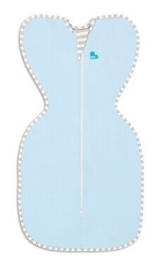 Love To Dream Swaddle UP - Zavinovačka, veľkosť XS, modrá - 1 FÁZA, 0-2m, 2-3,2kg