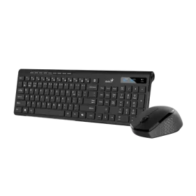 Genius Slimstar 8230 Copilot čierna / Bezdrôtový set klávesnice a myši / Bluetooth + 2.4 GHz / CZ+SK layout (31340015419)