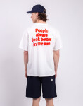 Thinking MU People Aaron Tee WHITE L