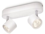 Philips Star 2x4.5W biela / LED Bodové svietidlo / 2700K / 1000 lm / IP20 (56242/31/16)