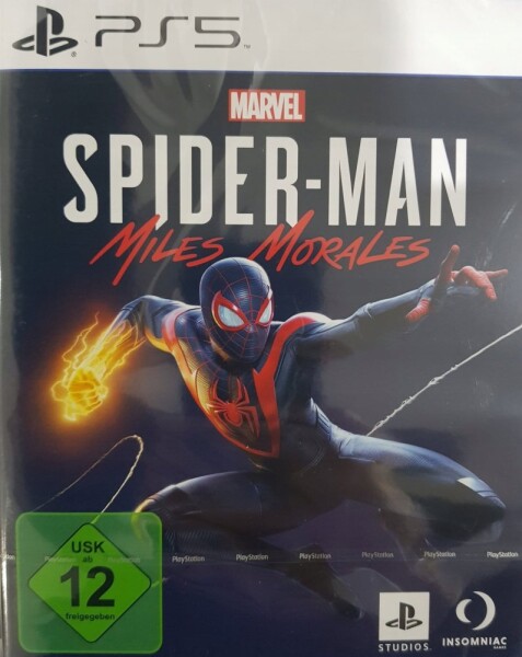 Sony Sony Interactive Entertainment Marvel''s Spider-Man : Miles Morales, PlayStation 5, T (Teen), Physical media