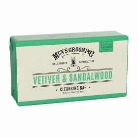 The Scottish Fine Soaps Vetiver and Sandalwood mydlo 220 g - SCOTTISH FINE SOAPS Luxusné pánske mydlo Vetiver a santalové drevo 220 g