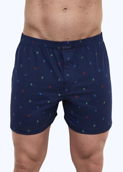 Boxerky Cornette Comfort 002/314 S-2XL tmavě modrá XXL