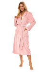 Dámsky župan L&L 2510 Aura long S-XL čokoláda XXL-172/110/118