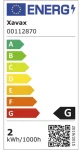Xavax G4 1,1 W / LED žiarovka / 100 lm / nahrádza 11 W / kapsule / teplá biela