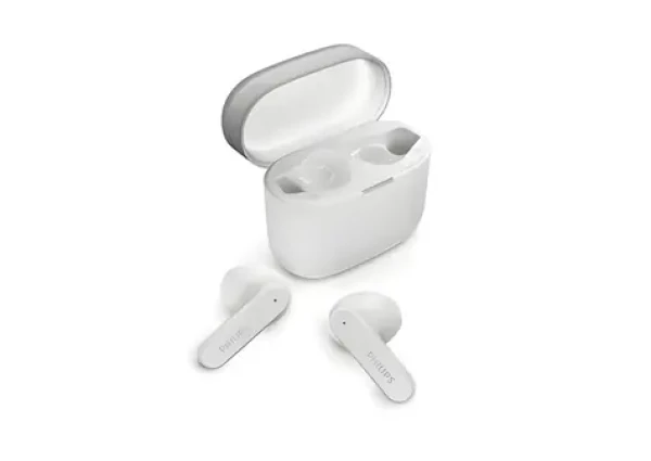 Philips TAT2139WT/00 biela / Bezdrôtové slúchadlá / mikrofón / Bluetooth 5.3 / IPX4 (TAT2139WT/00)