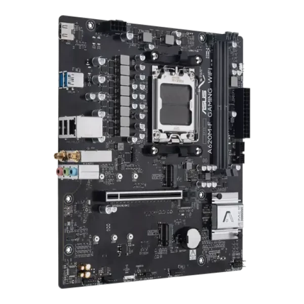 Asus A620M-F GAMING WIFI / Základná doska / AMD A620 / DDR5 / 2x M.2 / 2.5 GLAN / Wi-Fi 6 / sc. AM5 / mATX (90MB1KT0-M0EAY0)