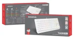 Genesis Thor 230 TKL RGB Outemu Red biela / Herná klávesnica / Mechanická / US layout / Drôtová USB (NKG-2078)