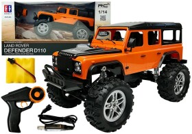 Double E Double E Auto na diaľkové ovládanie Land Rover Defender 4x4 R / C 1:14 oranžové