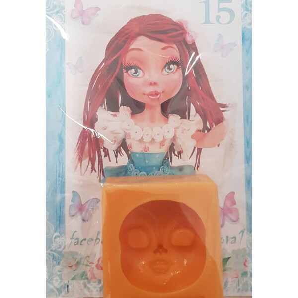 Silikónová forma – tvar 3 × 3,5 cm - Galias Moulds - Galias Moulds