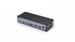 ESTUFF Triple 4K USB-C / Dokovacia stanica / 3 displeje / 2x HDMI / USB-C PD 100W / GLAN (GLB232006)