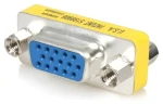 StarTech VGA gender changer strieborná / Redukcia / VGA - VGA (GC15HSF)